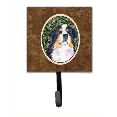 Micasa 4.25 x 6 in. Bernese Mountain Dog Leash Or Key Hook MI894971